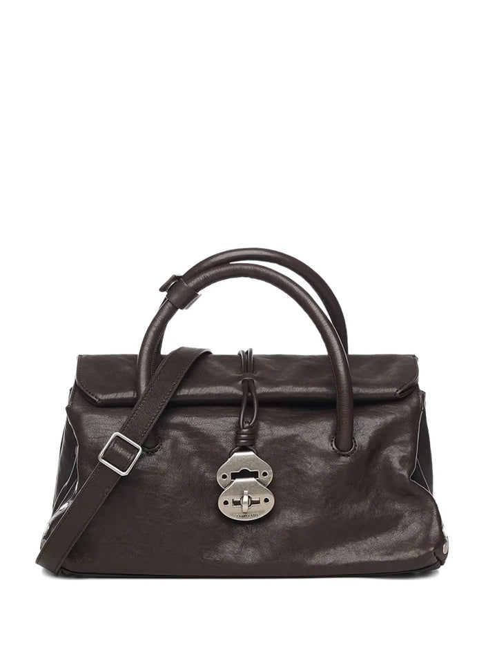 ZanellatoDOTTAstudded leather tote bag