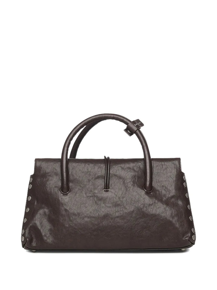 ZanellatoDOTTAstudded leather tote bag