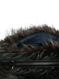 sacaifaux fur tote bag