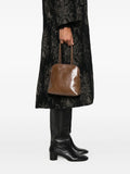 Uma Wangsmall soft leather clutch bag
