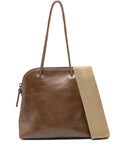 Uma Wangsmall soft leather clutch bag