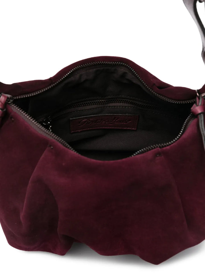 Reptile's Houseruched shoulder bag