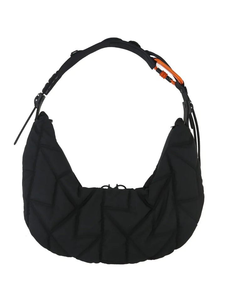 InnerraumHM3 half-moon quilted shoulder bag