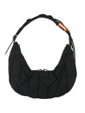 InnerraumHM3 half-moon quilted shoulder bag