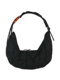 InnerraumHM3 half-moon quilted shoulder bag