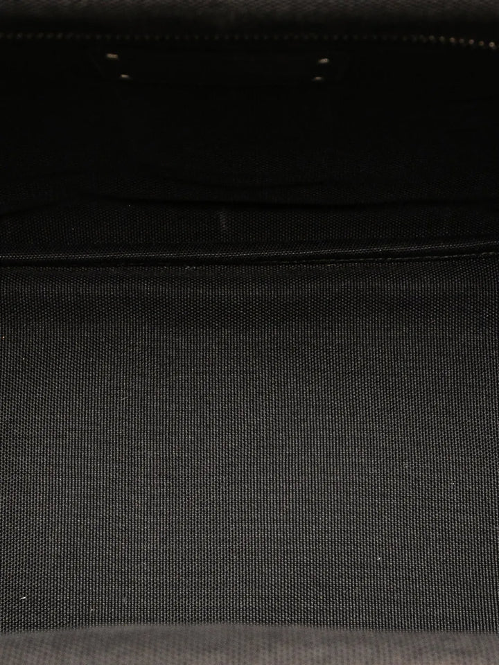 Pre-OwnedPrada Pre-Owned2010-2025 Canvas Wood Handle Canapa Logo satchel
