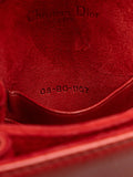 Pre-OwnedChristian Dior Pre-Owned2017 Studded Lambskin Vertical Diorama crossbody bag