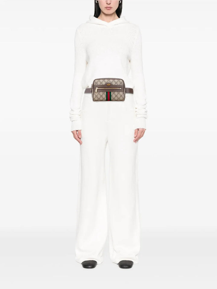 Pre-OwnedGucci Pre-Owned2016-2025 Small GG Supreme Ophidia belt bag