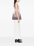 Pre-OwnedGucci Pre-Owned2016-2025 Medium Leather Bamboo Nymphaea satchel