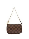 Pre-OwnedLouis Vuitton Pre-Owned2021 Damier Ebene Mini Pochette Accessoires handbag