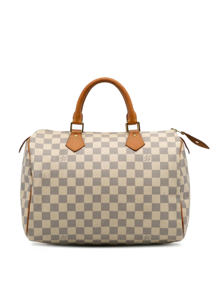 Pre-OwnedLouis Vuitton Pre-Owned2008 Damier Azur Speedy 30 boston bag