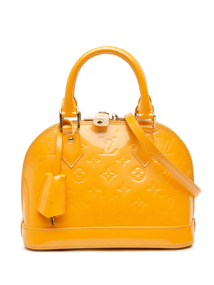 Pre-OwnedLouis Vuitton Pre-Owned2012 Monogram Vernis Alma BB satchel