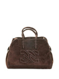 CasadeiPark Avenue suede tote bag