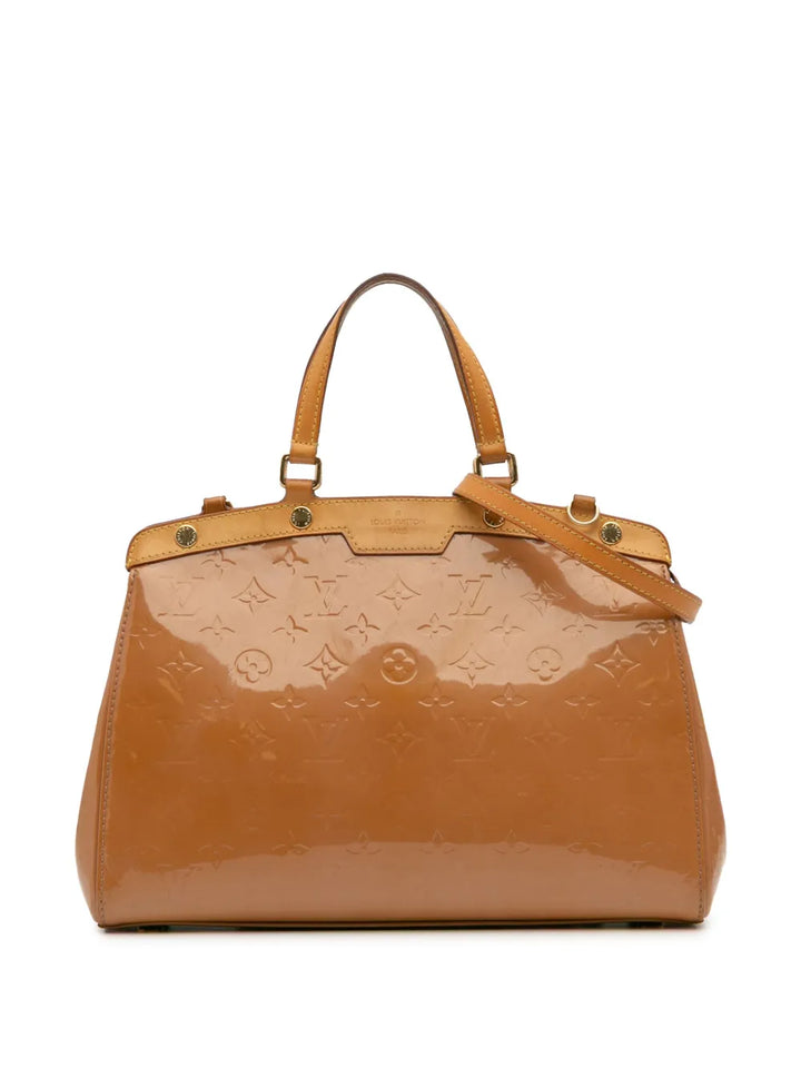 Pre-OwnedLouis Vuitton Pre-Owned2013 Monogram Vernis Brea MM satchel