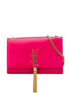 Pre-OwnedSaint Laurent Pre-Owned2014 Medium Smooth Calfskin Classic Monogram Kate Tassel crossbody bag