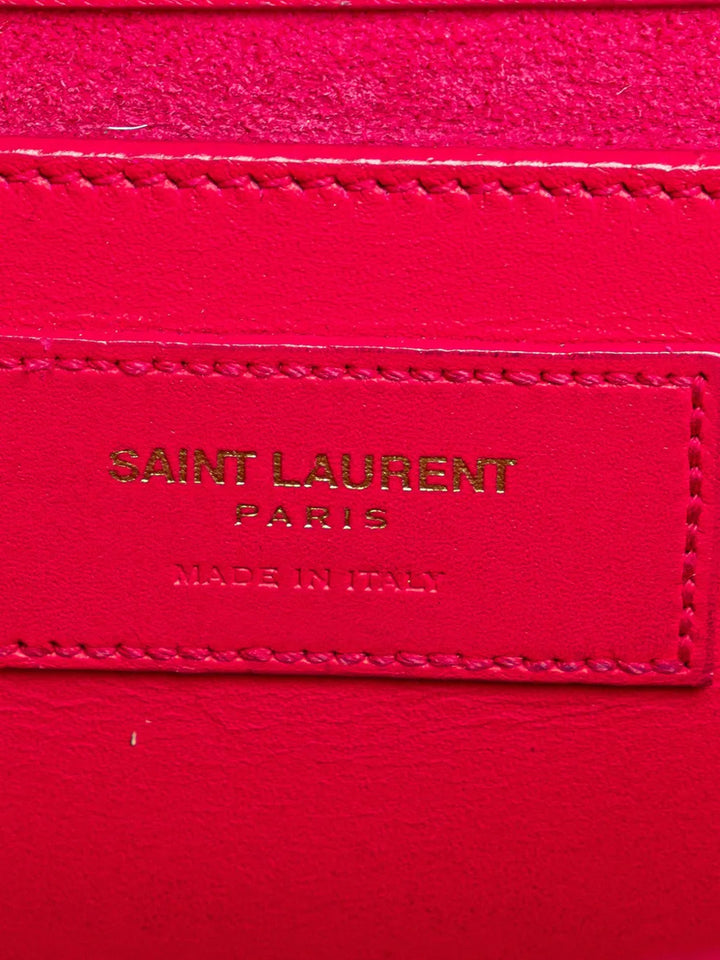 Pre-OwnedSaint Laurent Pre-Owned2014 Medium Smooth Calfskin Classic Monogram Kate Tassel crossbody bag