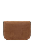Elisabetta Franchichain-strap suede cross body bag