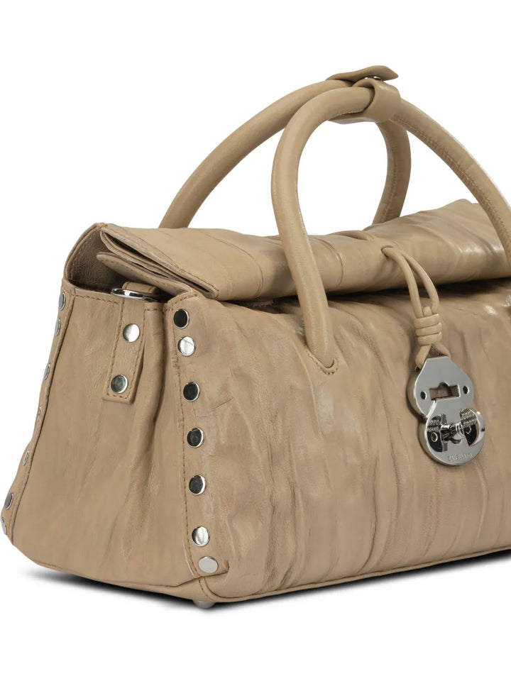ZanellatoDottastudded tote bag