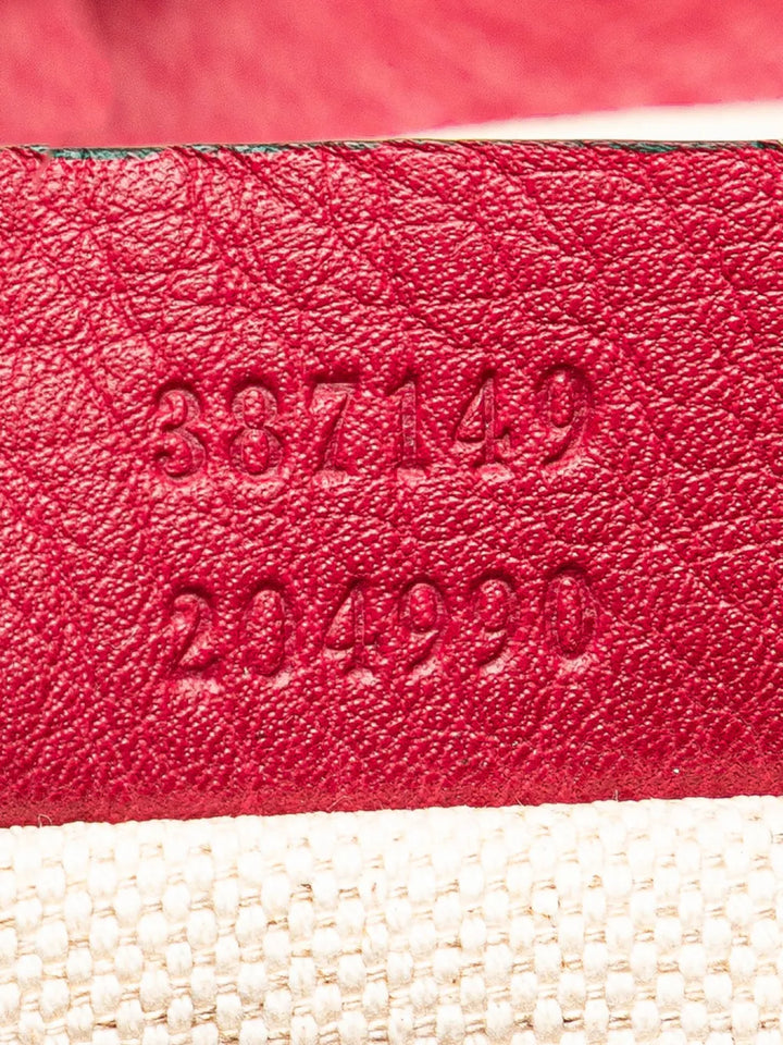 Pre-OwnedGucci Pre-Owned2000-2015 Leather Bamboo Daily backpack