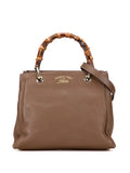 Pre-OwnedGucci Pre-Owned2016-2025 Small Calfskin Bamboo Shopper satchel