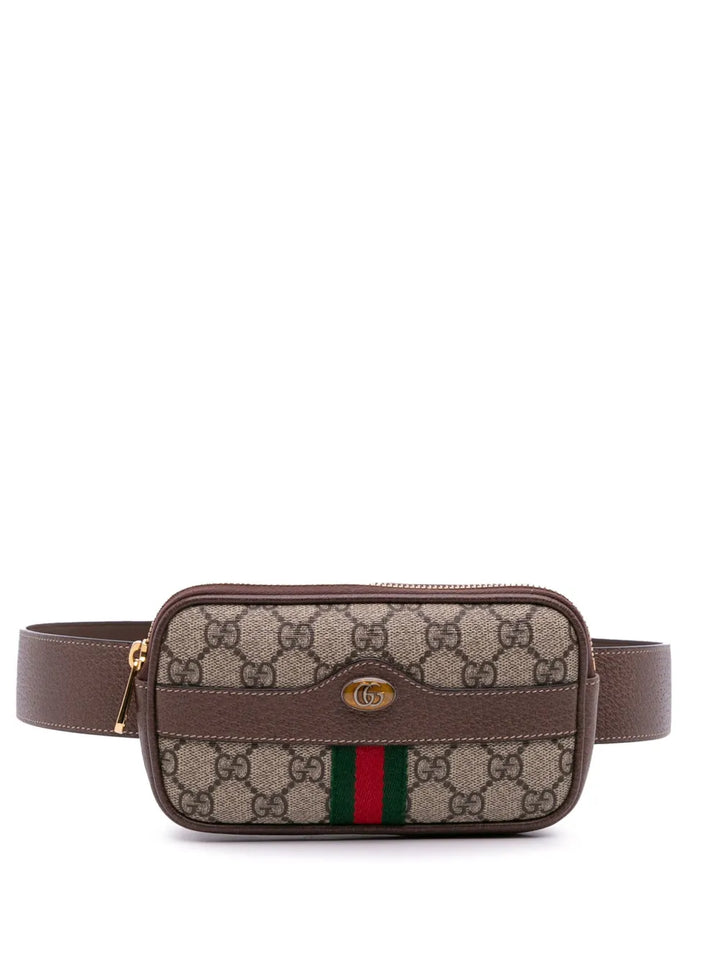 Pre-OwnedGucci Pre-Owned2016-2025 GG Supreme Web Ophidia belt bag