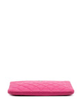 Pre-OwnedCHANEL Pre-Owned2014-2015 Small Quilted Caviar O Case clutch bag