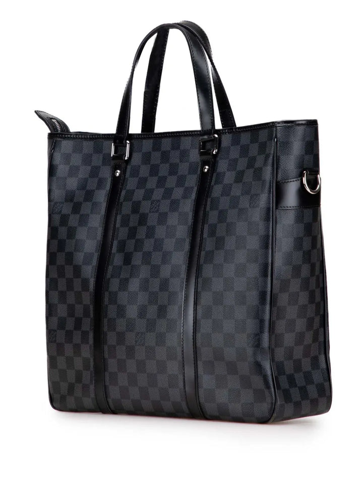 Pre-OwnedLouis Vuitton Pre-Owned2010 Damier Graphite Tadao PM satchel