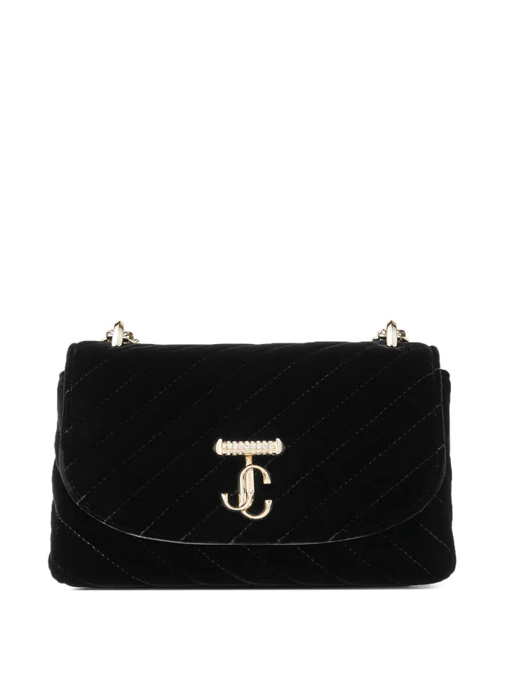 New SeasonJimmy Choosmall Curve velvet cross body bag