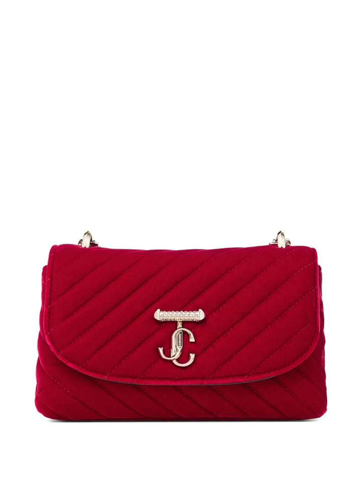 New SeasonJimmy Choologo-patch cross body bag