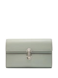 Savette Symmetry smooth clutch bag
