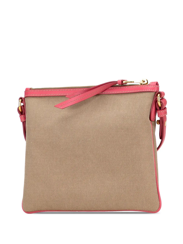Pre-OwnedPrada Pre-Owned2013-2025 Canvas Canapa Logo Bow crossbody bag