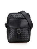 Pre-OwnedBottega Veneta Pre-Owned2000-2007 Nappa Intrecciato Front Pocket crossbody bag