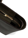 Michael Michael Korslarge Quinn grained-leather tote bag