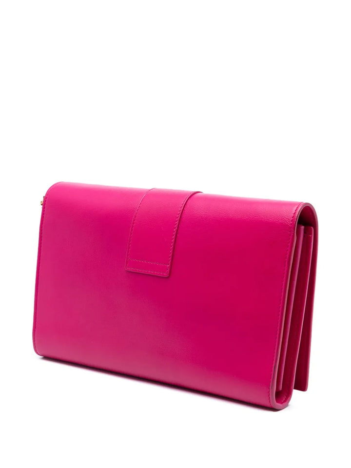 Pre-OwnedSaint Laurent Pre-Owned2015 Leather Chyc Ligne Wallet on Chain crossbody bag