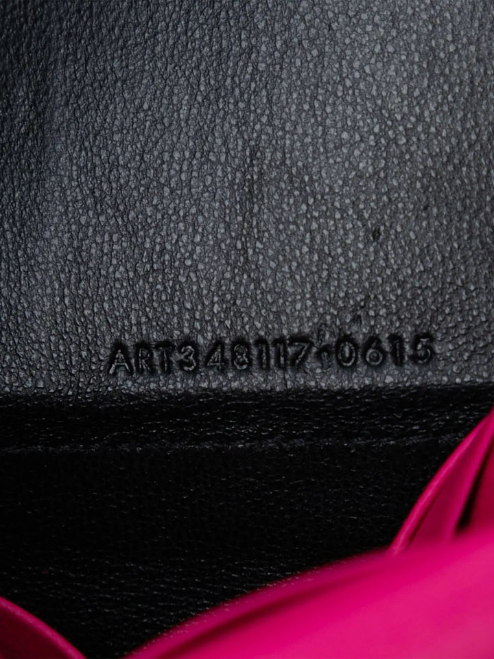 Pre-OwnedSaint Laurent Pre-Owned2015 Leather Chyc Ligne Wallet on Chain crossbody bag