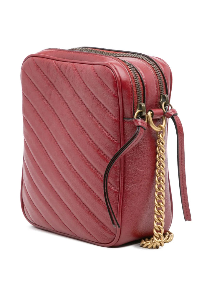 Pre-OwnedGucci Pre-Owned2016-2025 GG Marmont Matelasse Leather Double Zip crossbody bag