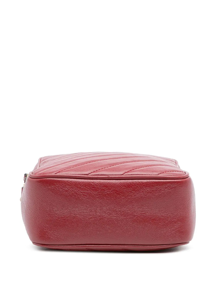 Pre-OwnedGucci Pre-Owned2016-2025 GG Marmont Matelasse Leather Double Zip crossbody bag