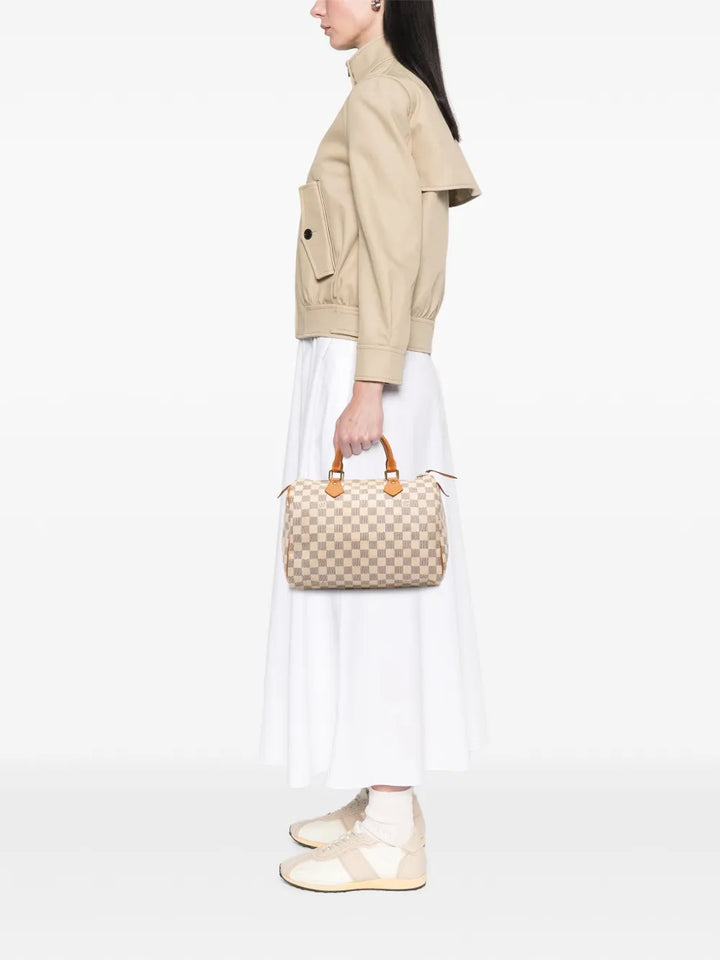 Pre-OwnedLouis Vuitton Pre-Owned2011 Damier Azur Speedy 30 boston bag