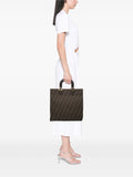 Pre-OwnedFendi Pre-Owned20th Century Zucca Canvas Twins tote bag