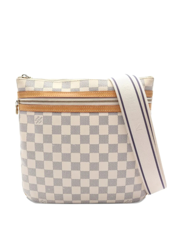 Pre-OwnedLouis Vuitton Pre-Owned2008 Pochette Bosphore Damier Azur shoulder bag
