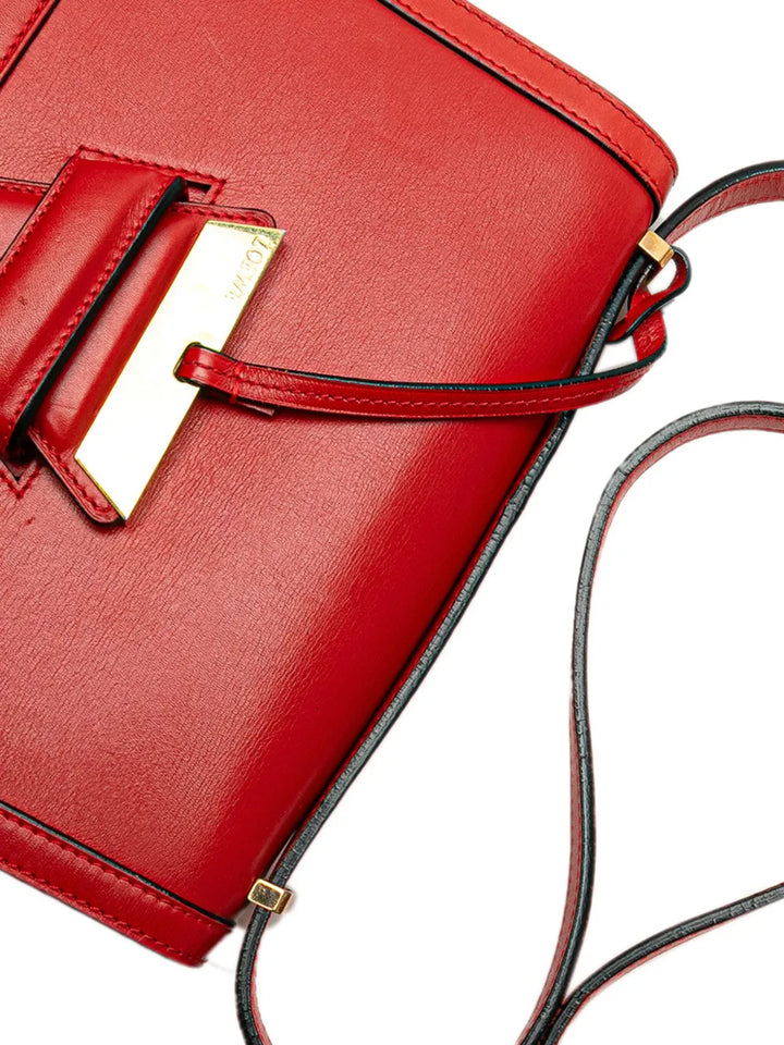 Pre-OwnedLoewe Pre-Owned2015 Medium Leather Barcelona crossbody bag