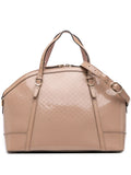 Pre-OwnedGucci Pre-Owned2016-2025 Large Microguccissima Patent Nice Dome satchel