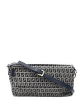 Pre-OwnedFendi Pre-Owned2000s Zucchino FF-logo shoulder bag