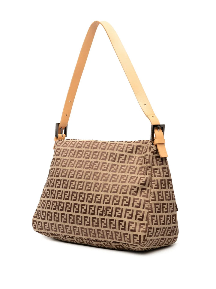 Pre-OwnedFendi Pre-Owned2000-2010 Zucchino Canvas Mamma Forever shoulder bag