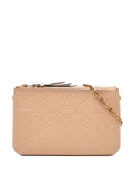 Pre-OwnedLouis Vuitton Pre-Owned2018 Monogram Empreinte Double Zip Pochette crossbody bag