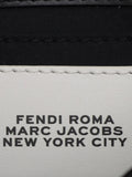 Pre-OwnedFendi Pre-Owned2010-2025 Marc Jacobs Nappa Vitello King Logo Print Baguette Phone Pouch satchel
