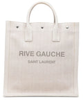 Pre-OwnedSaint Laurent Pre-Owned2022 Canvas Rive Gauche North South tote bag