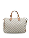 Pre-OwnedLouis Vuitton Pre-Owned2012 Damier Azur Speedy 30 boston bag