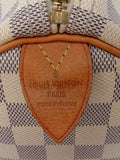 Pre-OwnedLouis Vuitton Pre-Owned2013 Damier Azur Speedy 30 boston bag