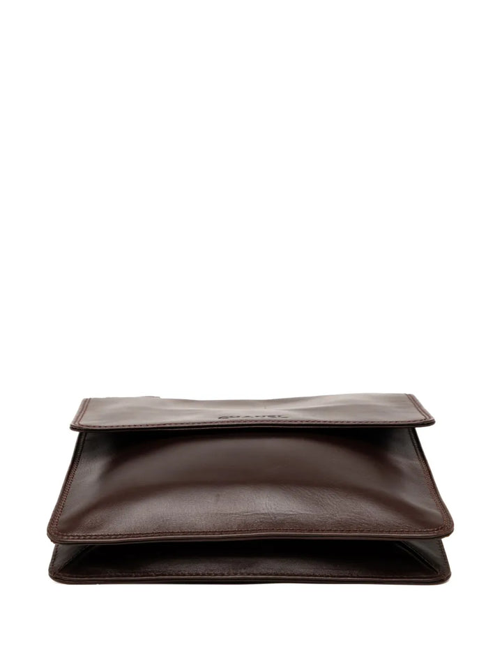 Pre-OwnedCHANEL Pre-Owned1997-1999 Lambskin Leather crossbody bag